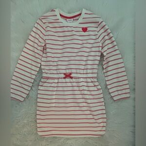 Striped Red and White Kids One Piece